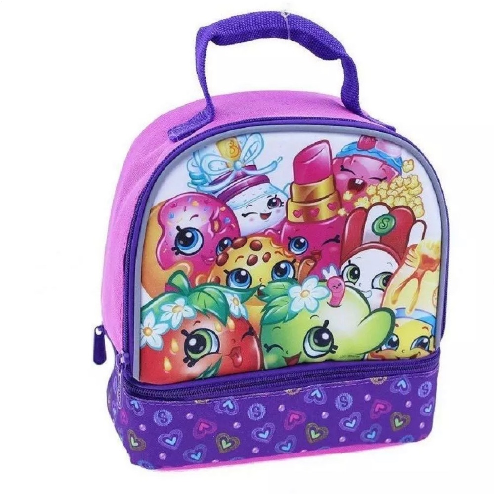 Shopkins lunch bag kids school lunch box